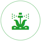 green sprinkler icon